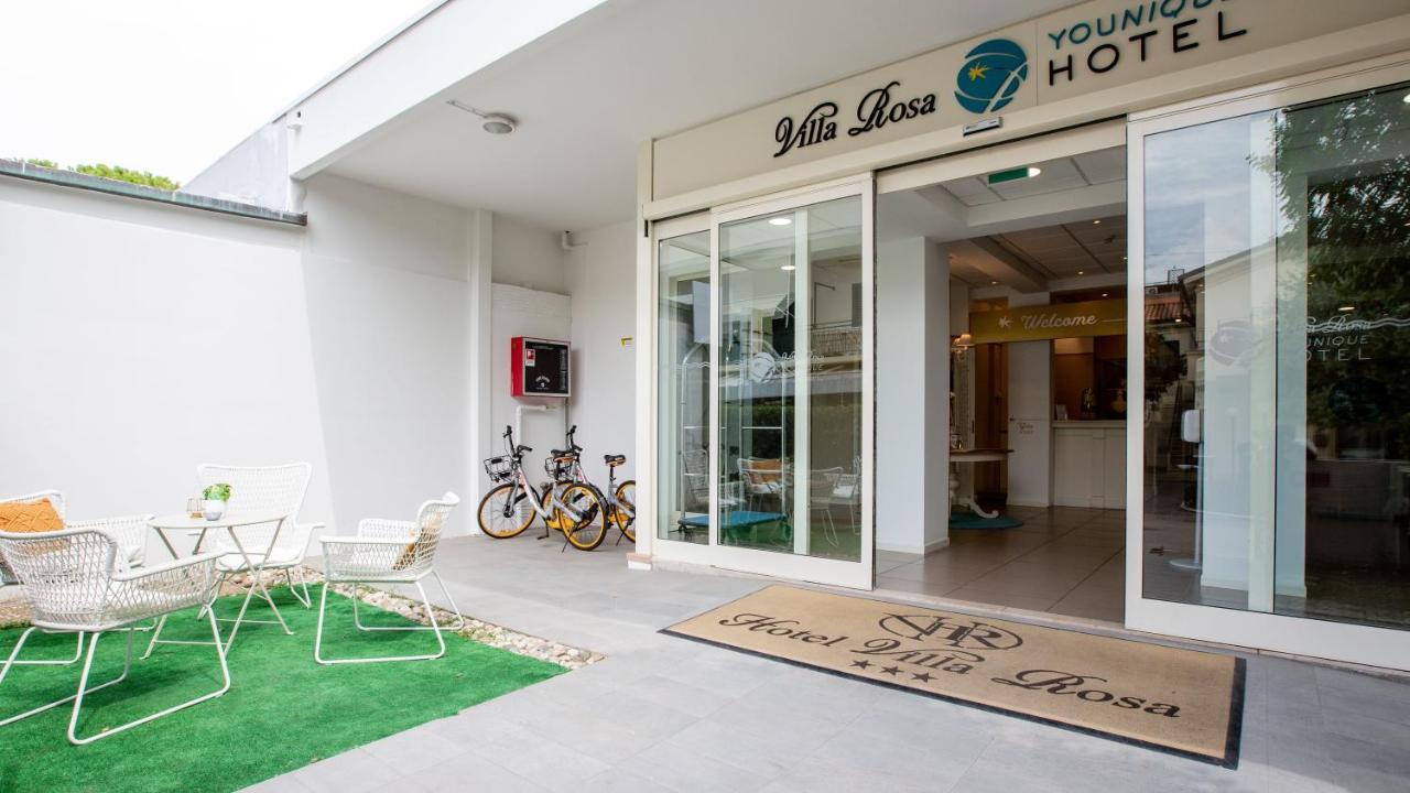 Beyou Hotel Villa Rosa Riccione Bagian luar foto